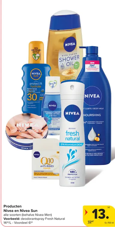 Promotie: Nivea en Nivea Sun
