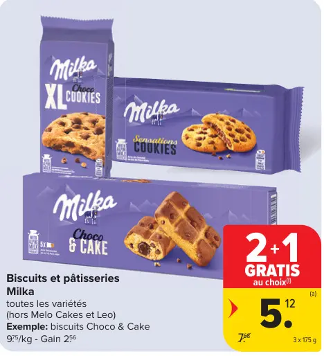 Offre: Biscuits et pâtisseries
