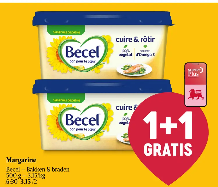 Promotie: Margarine Becel - Bakken & braden