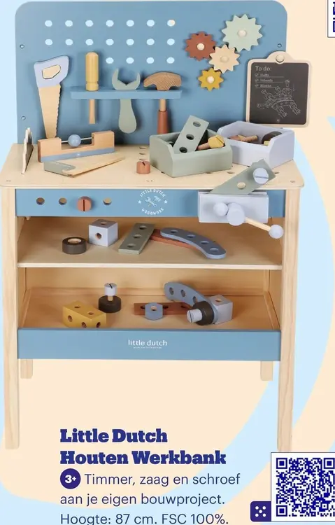 Promotie: Little Dutch Houten Werkbank