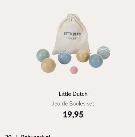 Aanbieding: Jeu de Boules set