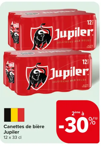 Offre: Canettes de bière