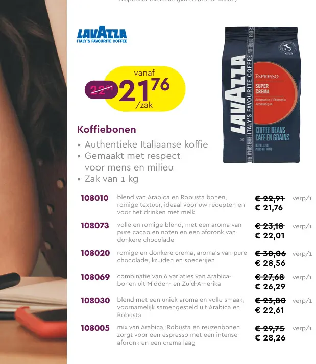 Promotie: Koffiebonen