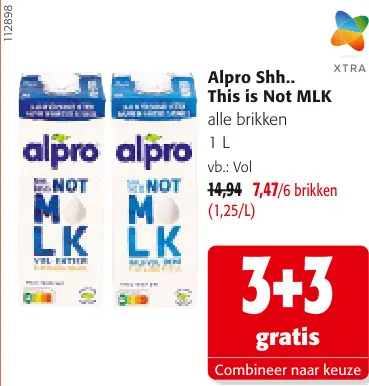 Promotie: Alpro Shh.. This is Not MLK