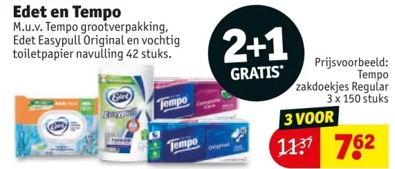 Aanbieding: Edet en Tempo
