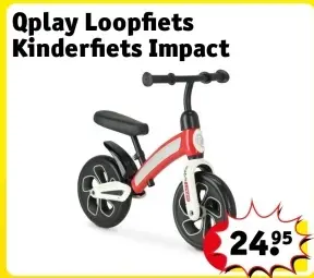 Aanbieding: Qplay Loopfiets Kinderfiets Impact
