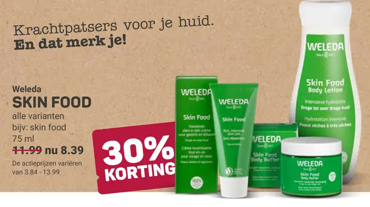Aanbieding: Skin food