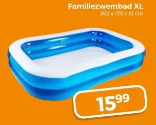 Aanbieding: Familiezwembad XL