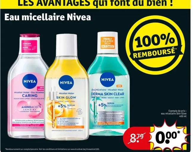 Offre: Eau micellaire