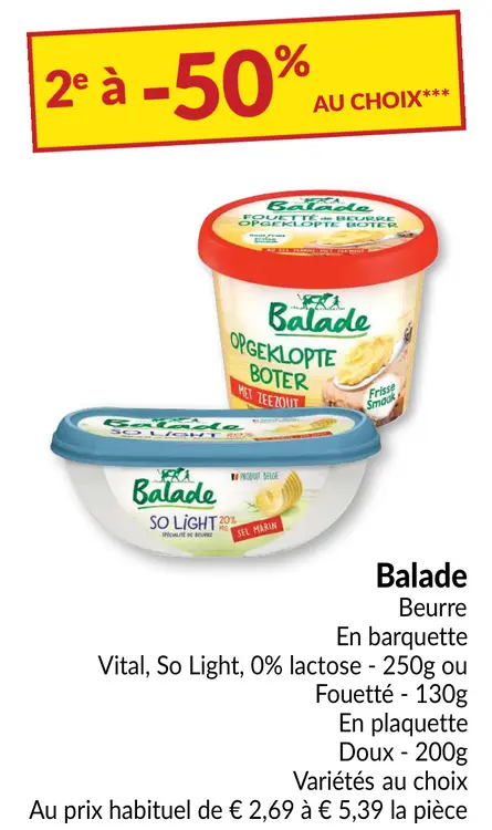 Offre: Beurre