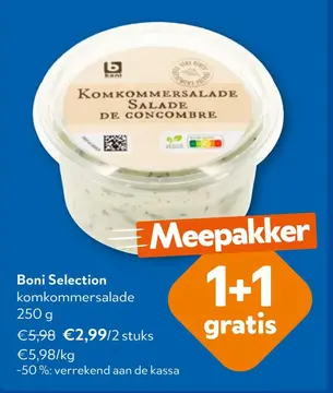 Aanbieding: komkommersalade