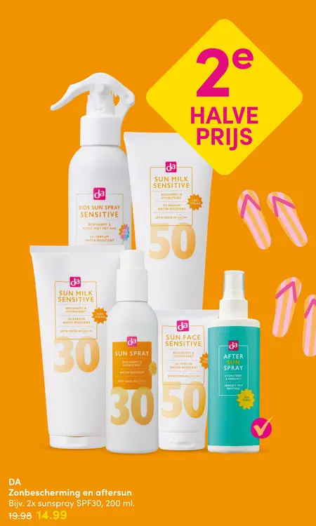 Aanbieding: Zonbescherming en aftersun