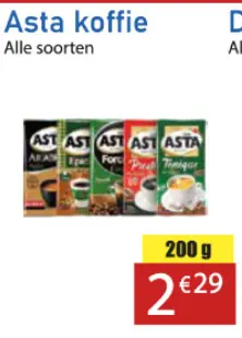 Aanbieding: Asta koffie