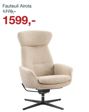 Aanbieding: Fauteuil Airola