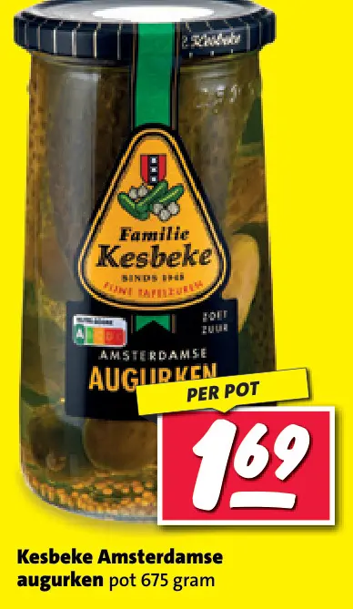 Aanbieding: Amsterdamse augurken