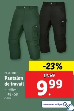Offre: Pantalon de travail