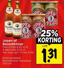 Aanbieding: Jopen of Benediktiner