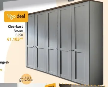 Aanbieding: Kleerkast Navan