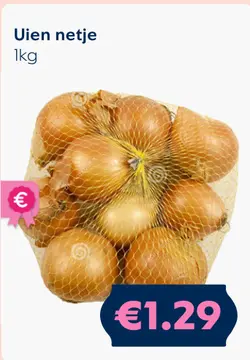 Aanbieding: Uien netje
