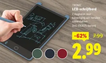 Aanbieding: LCD-schrijfbord