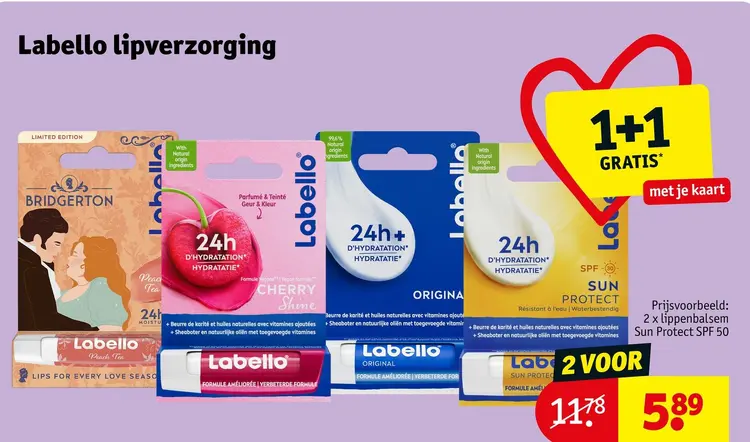 Promotie: Labello lipverzorging