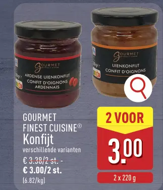Promotie: Gourmet Finest Cuisine Konfijt