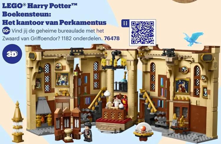 Aanbieding: Harry Potter Boekensteun: Het kantoor van Perkamentus