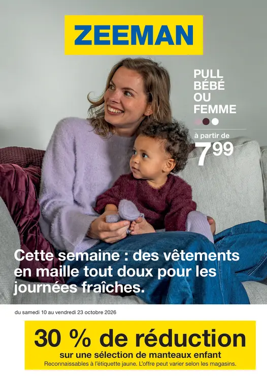 Offre: Pull bébé ou femme