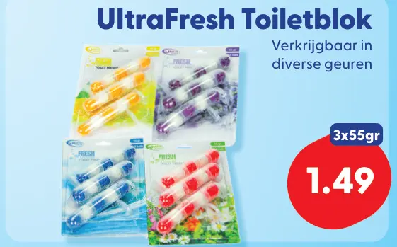 Aanbieding: UltraFresh Toiletblok