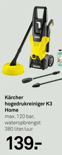Aanbieding: Hogedrukreiniger K3 Home