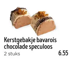 Aanbieding: Kerstgebakje bavarois chocolade speculoos