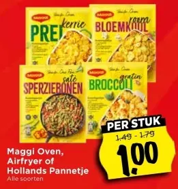 Maggi Oven, Airfryer of Hollands Pannetje