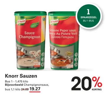 Aanbieding: Knorr Sauzen