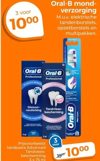 Aanbieding: Mondverzorging