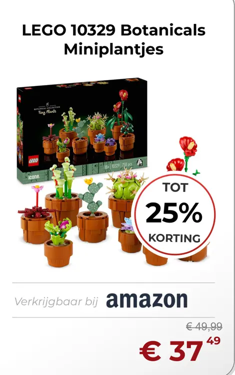 Aanbieding: Botanicals Miniplantjes