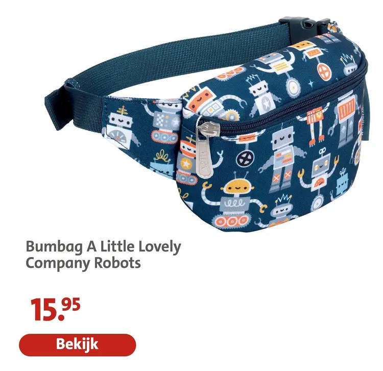 Aanbieding: Bumbag A Little Lovely Company Robots