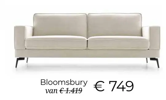 Aanbieding: Bloomsbury zitbank