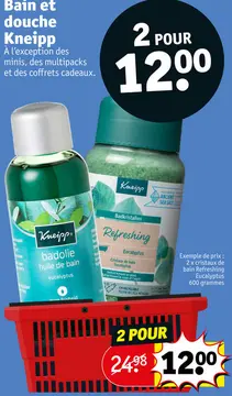 Offre: Bain et douche