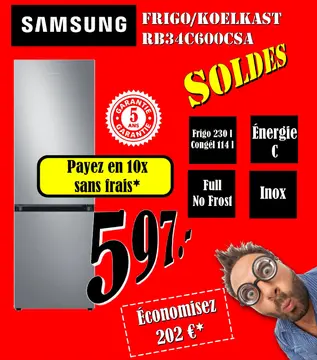 Offre: Frigo/koelkast rb34c600csa