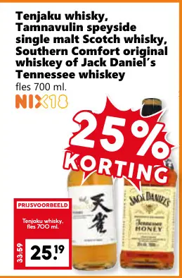 Aanbieding: Sterke dranken