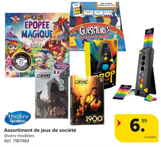 Offre: Assortiment de jeux de société