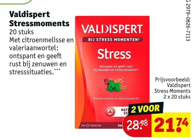 Aanbieding: Valdispert Stressmoments