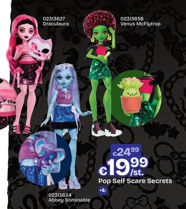 Promotie: Pop S1 Self scare Secrets ABBEY BOMINABLE