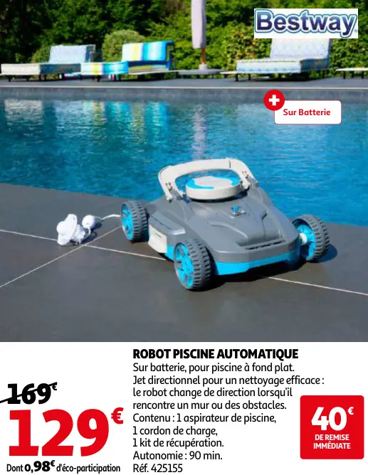 Promotie: Robot piscine automatique