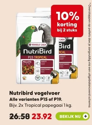 Aanbieding: Nutribird vogelvoer