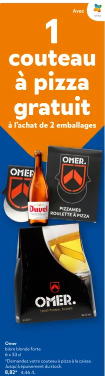 Offre: Bière blonde forte