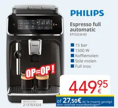 Aanbieding: Espresso full automatic