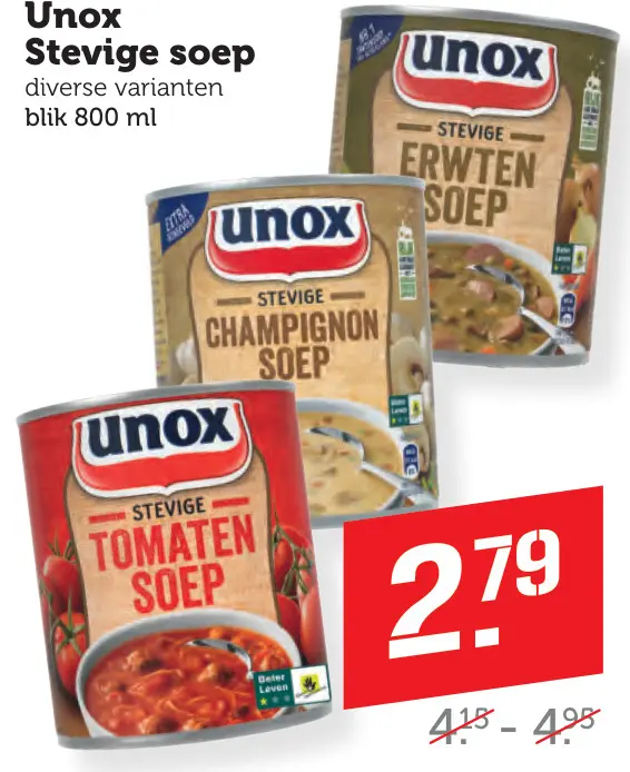 Aanbieding: Stevige soep