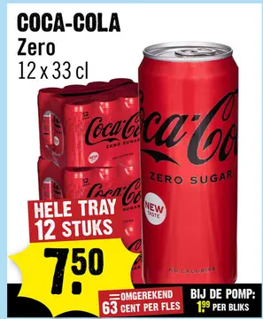 Aanbieding: COCA-COLA Zero