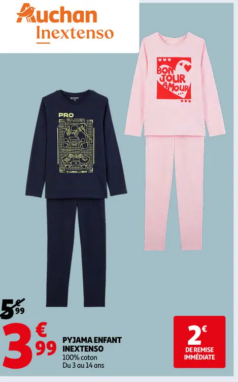 Offre: Pyjama enfant